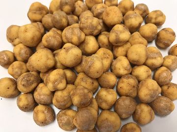 BBQ Aroma bedekte Geroosterde Kekerssnack, Kruidige Droge Lage met een laag Kekers - calorie