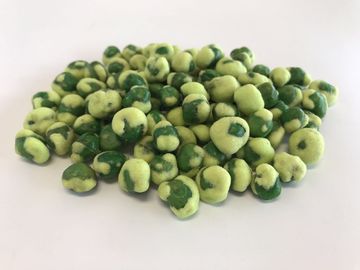 Wasabi bedekte Groene Ontwaterde het Verklaard Aardgas Geroosterde Kosjer met een laag van de Erwtensnack