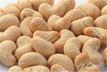 Sesam Met een laag bedekte Cashewnootsnacks, Volledige Vitaminen Geroosterde Ongezouten Cachou