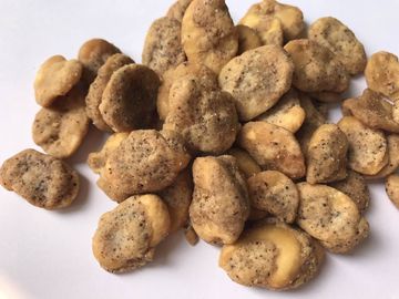 Heerlijke Met een laag bedekte Tuinbonensnack, het Gezonde Droge Aroma van Tuinbonencajun