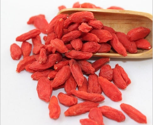 Sorteer een Goji-van het de Snacks Ruw Fruit van het Bessengedroogd fruit Aroma 0.3-0.5% Citroenzuur