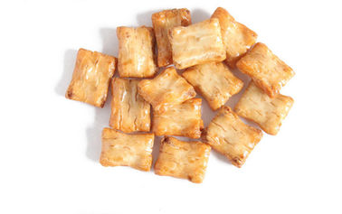 Laag - van de de Crackermengeling van de calorie Puffende Rijst de Natuurlijke voedingsnacks met Gezondheidscertificaten