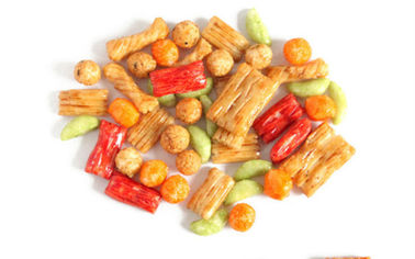 Grootte Gezeefde de Mengelings Knapperige Smaak van de Pretzelcracker Geen Japanse Stijl van de Voedselkleur