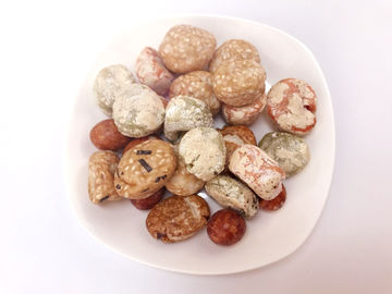 Van de de Pindasnack van koningscrackers van het de Sesamzeewier van het de Snackvoedsel de Aroma Met een laag bedekte Gezonde Snack