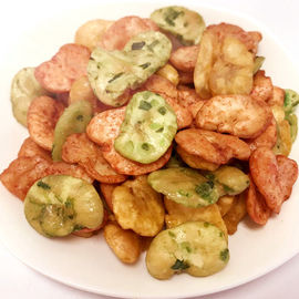 Snacks van het het zeewieraroma van jonge geitjesflavorite de Kleurrijke Brede Bean Chips Mixed Halal