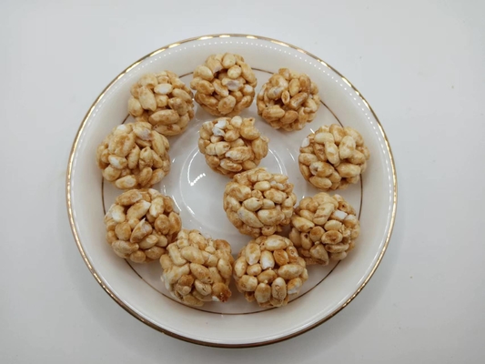 Karamelrijstbal