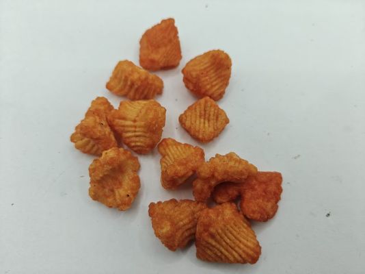 Schelpvormige gepofte snacks