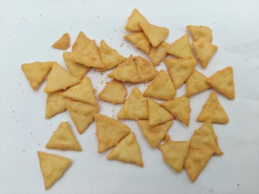 Gezonde Natuurlijke Knapperige Driehoek Bites van Bloem