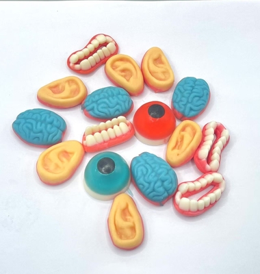 Gekke coole lichaamsdelen Gummies Leuke gevormde traktaties voor gag cadeautjes en snacking