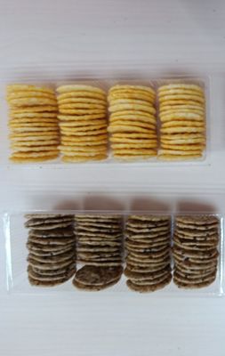 Kruidig/Wasabi/Zoete Spaanse peper/Zeewier/Sojasaus de Crackermengeling van de Aroma Chinese Geroosterde Rijst met HACCP/HALAL/BRC-Certificatie