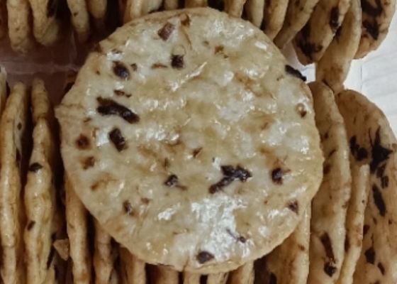 OEM Heerlijk Zeewieraroma om Smakelijke ronde de snacks verschillende aroma's van Rijstcrackers