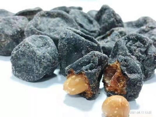 OEM Knapperige Plum Flavor Bamboo Charcoal Peanuts