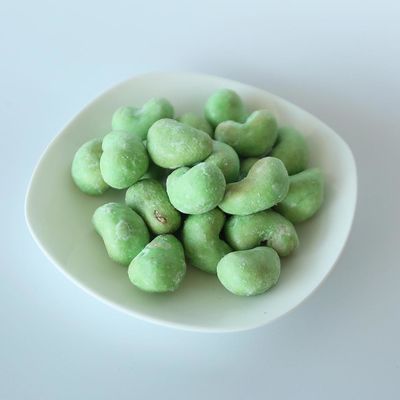 Niet-GMO Wasabi/Mosterd Met een laag bedekte Cashewnoot Gezonde Snacks met het Geroosterde Knapperige en Knapperige Voedsel van Halal Certificatie