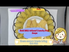 Krokante Rijstknappers met BBQ-smaak voor Liefhebbers van Hartige Snacks